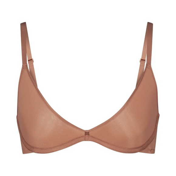 SKIMS - WEIGHTLESS SCOOP BRA | SIENNA - 34C New with Tags - Picture 1 of 2